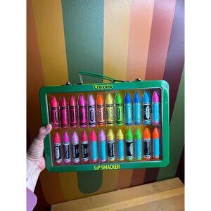 Vintage Y2K style lip smackers collectable crayola crayons tin best flavour